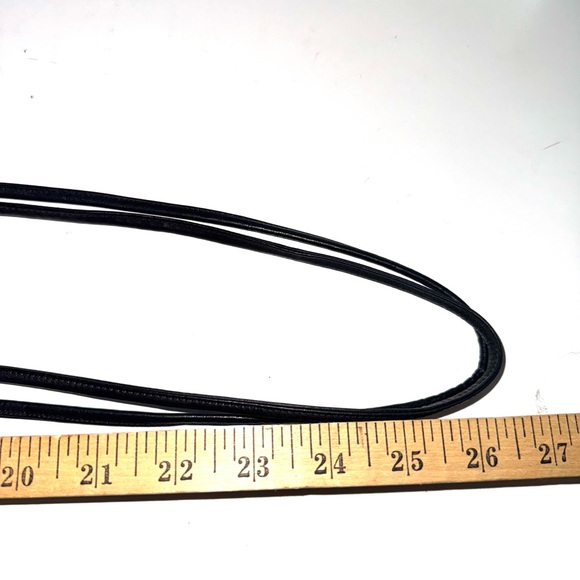 Coach Vintage Rare Bonnie Cashin Kisslock Black Leather Purse Bag Double Strap - Picture 10 of 14